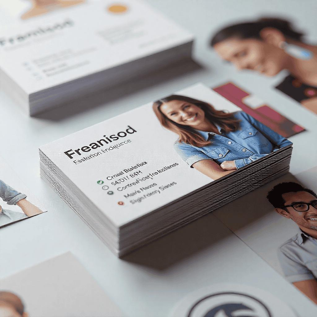 Corporate brochure in bold yellow and black design